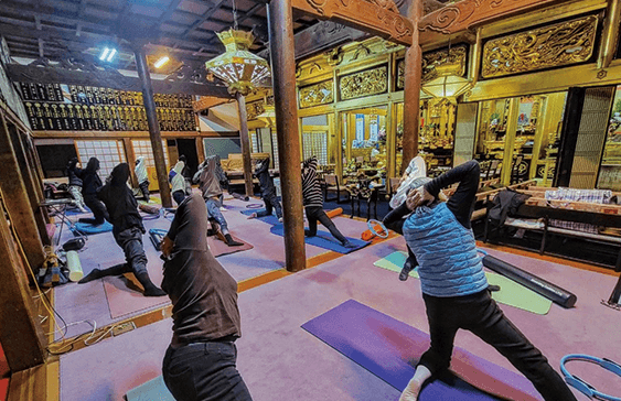 新潟市西区新通お寺ピラティス
